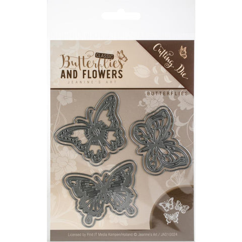 Find It Trading Jeanine's Art Cutting Die - Butterflies and Flowers Butterflies
