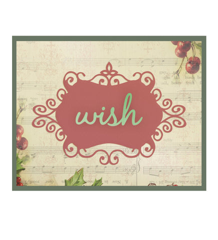 Christmas Wish  2pcs (100 x 67.1mm | 3.9 x 2.6in) - Christmas Eve Collection WH