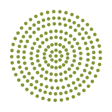 Adhesive Pearls - Grass Green (3mm - 206pcs)