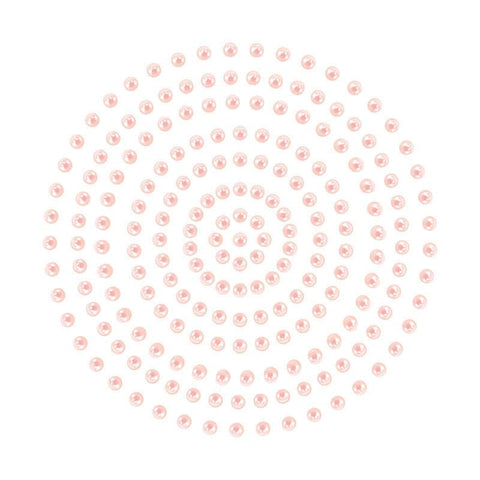 Adhesive Pearls - Vintage Pink (2mm- 424pc)