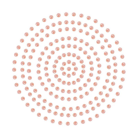 Adhesive Pearls - Coral (2mm- 424pc)