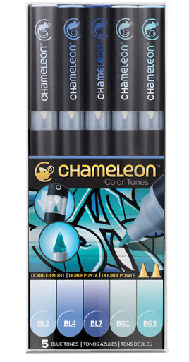 Chameleon Alcohol Pen Pen Set Blue Tones – Hobby Craft and Scrap