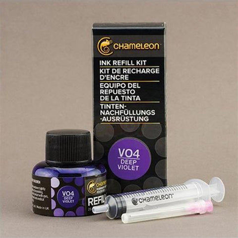 Chameleon Ink Refill 25ml - Deep Violet V04