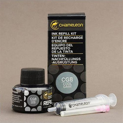Chameleon Ink Refill 25ml - Cool Grey CG8