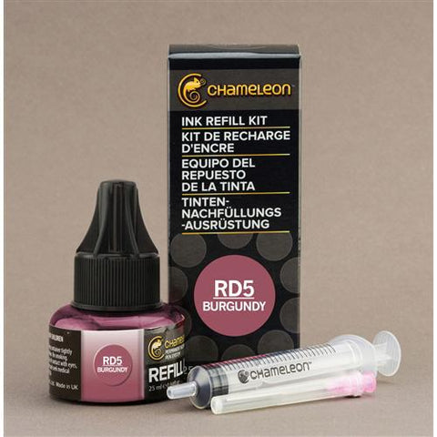 Chameleon Ink Refill 25ml - Burgundy RD5