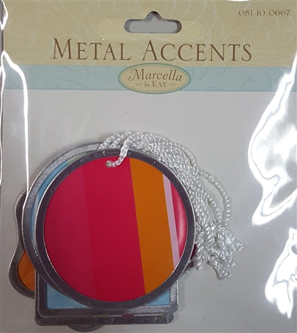 Marcella by Kay - Metal Accents Pattern - Filled Paper Tags