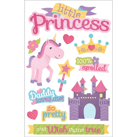 Paper House - 3D Stickers - Little Princess