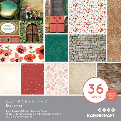 Kaisercraft Enchanted Collection  - 6.5" Paper Pad