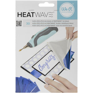 WRMK Heatwave Foil Sheets 4"x6" 30/pk