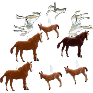 Eyelete Outlet Brads - Horse