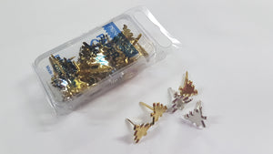 Paper Stud Scrib Tree Gold/Silver 50pk WH