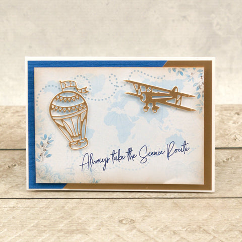 New Adventures - Mini Cutting Die, Biplane