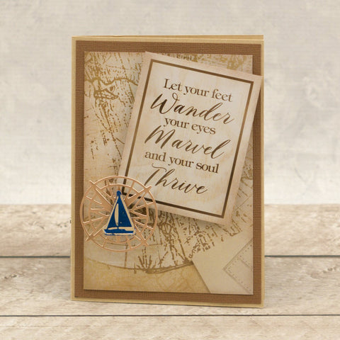 New Adventures - Mini Cutting Die, Compass
