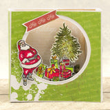 The Gift of Giving - Mini Stamp, santa