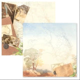 Sweeping Plains - Double Sided Pattern Paper #1 (1 sheet)