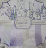 Lavendar Love paper pad 12x12" | Hobby Craft and Scrap