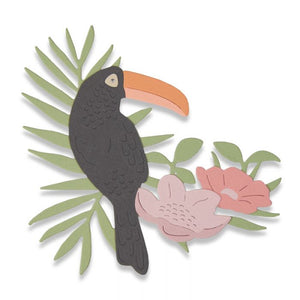Sizzix Thinlits Die - Tropical Bird by Sophie Guilar