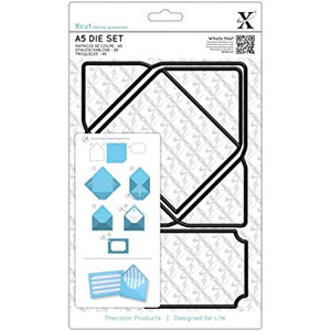 XX Xcut A5 Dies 3/Pkg - A7 Envelope