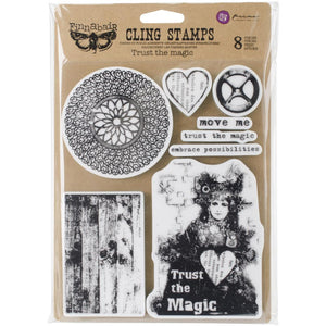 Finnabair Cling Stamp 6x7.5" - Trust the Magic