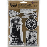 Finnabair Cling Stamp 6x7.5" - Now is the Right Time