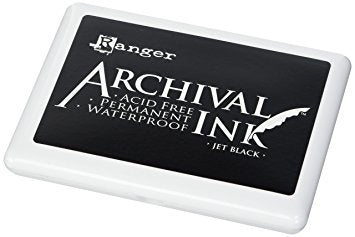 Ranger Archival Ink - Jet Black - Large