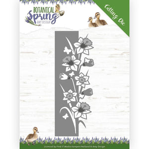 Amy Design - Botanical Spring, Daffodil Border