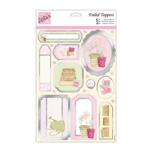 A4 Die Cut Foiled Toppers - Sowing seeds - Anita's