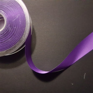 Birch - Craft Satin Ribbon 25mm Purple (Per meter)