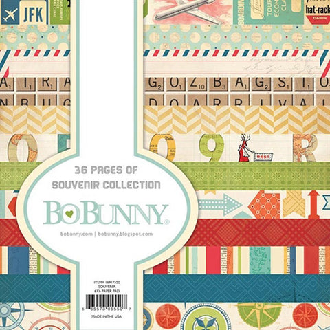 BoBunny Souvenir 6x6 Paper Pads