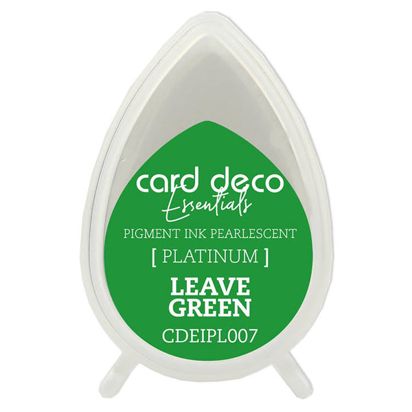Card Deco Essentials Fast-Drying Pigment Ink Pearlescent Leave Green
