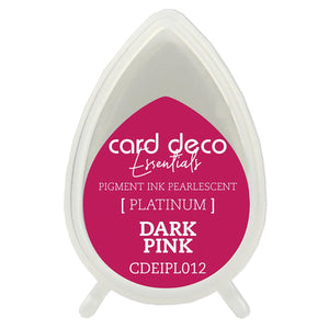 Card Deco Essentials Fast-Drying Pigment Ink Pearlescent Dark Pink