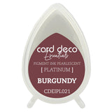 Card Deco Essentials Fast-Drying Pigment Ink Pearlescent Burgundy