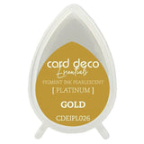 Card Deco Essentials Fast-Drying Pigment Ink Pearlescent Gold | Couture Creations