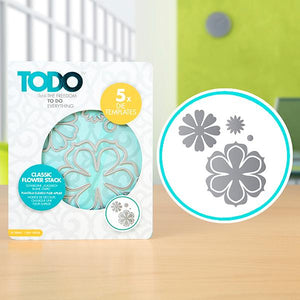 Todo Classic Flower Stack Die Templates WH
