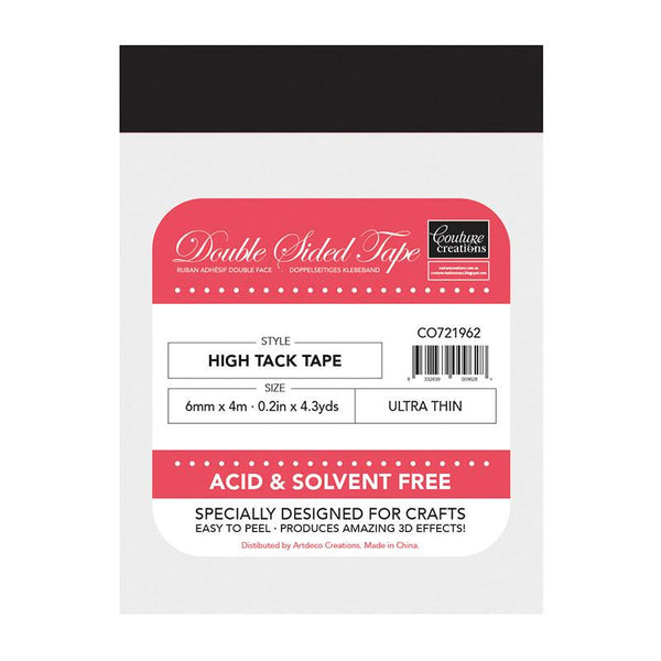 Foam Mounting Tape - High Tack - 6mm x 4m WX