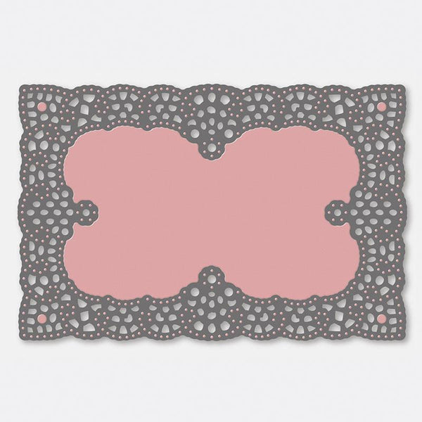Madeline Ornamental Lace Dies - Lotus Filet WH