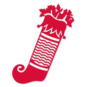 Christmas Stocking (35.5 x 79.36mm | 1.4 x 3.12in) - Merry Little Christmas WH