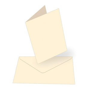 Couture Creations  - A6 Card and Envelopes Cream (50 pk)