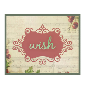 Christmas Wish  2pcs (100 x 67.1mm | 3.9 x 2.6in) - Christmas Eve Collection