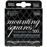 Couture Creations - Mounting Squares White Permanent (500) WX