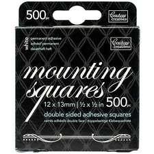Couture Creations - Mounting Squares White Permanent (500) WX