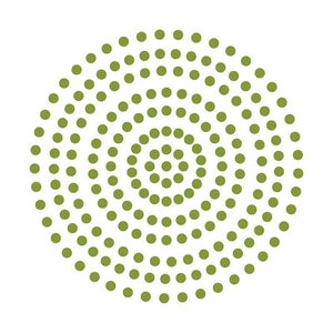 Adhesive Pearls - Grass Green (3mm - 206pcs)