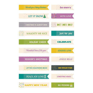 Couture Creations - Be Merry & Bright - Mini Tags Set (20 pieces) WH