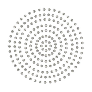 Adhesive Pearls - Silver Adhesive (2mm- 424pc)