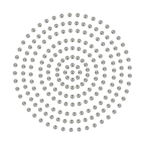 Adhesive Pearls - Silver Adhesive (2mm- 424pc)