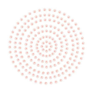 Adhesive Pearls - Vintage Pink (2mm- 424pc)