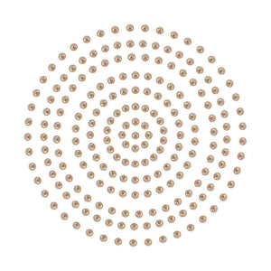 Adhesive Pearls - Chocolate (2mm- 424pc)