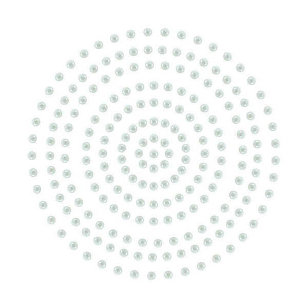 Adhesive Pearls - Soft Silver (2mm- 424pc)