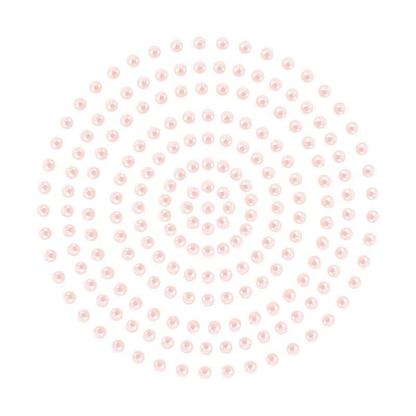 Adhesive Pearls - Soft Pink (2mm- 424pc)