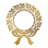 Anna Griffin - Christmas Wreath Hotfoil Stamp (87 x 101.6mm | 3.4 x 4in)